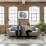 Two Souls, One Heart. Framed Poster