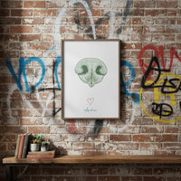 Pet Nose, Framed Poste
