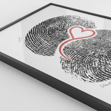 Two Souls, One Heart. Framed Poster