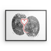 Two Souls, One Heart. Framed Poster